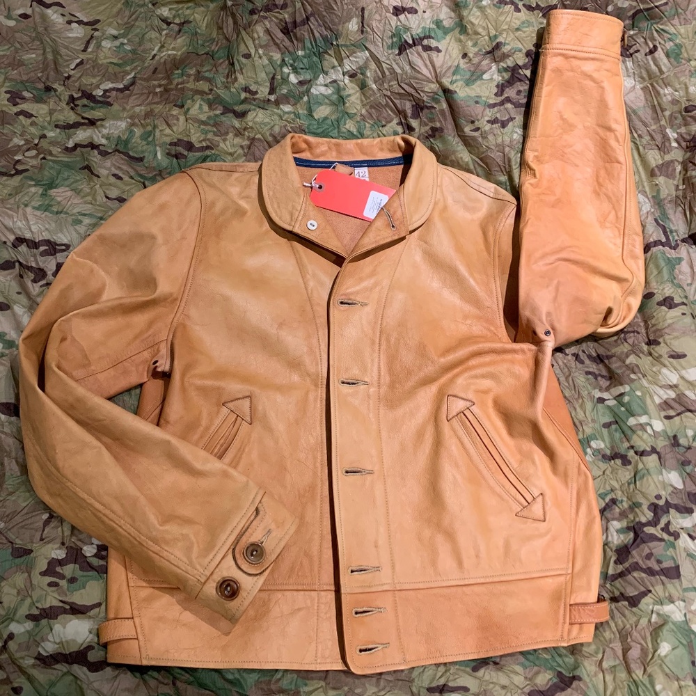BNWT Mister Freedom CAMPUS JACKET - "SUNSHINE" EDITION LOT. 42i